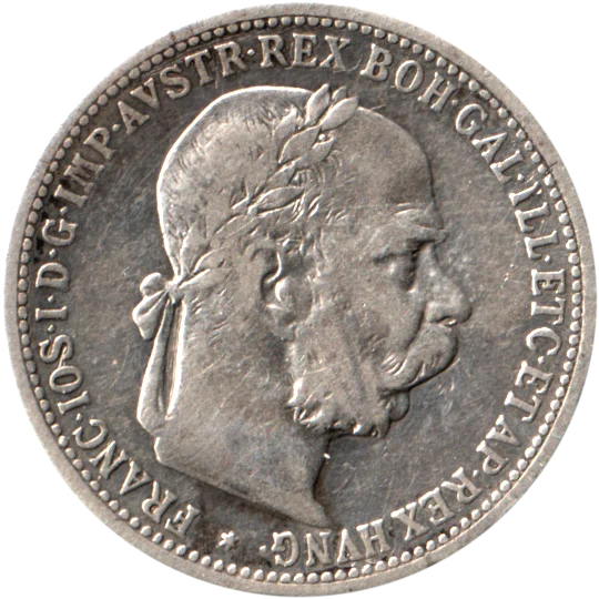 1 Krone, 1893 Obverse