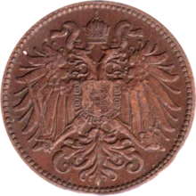 Preview 2 heller, 1907 obverse