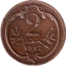 Preview 2 heller, 1907 reverse
