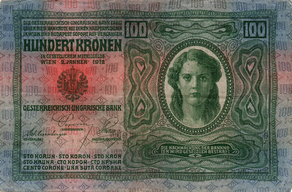 100 Kronen, 1912 Obverse