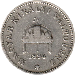 Preview 20 heller, 1894 obverse