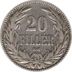 Preview 20 heller, 1894 reverse