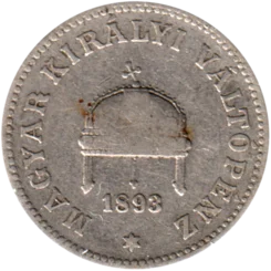 Preview 20 heller, 1893 obverse