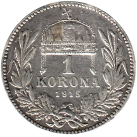 Preview 1 Krone, 1915 reverse