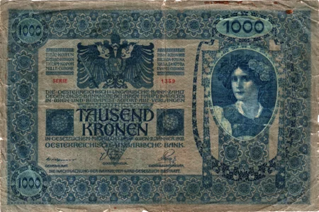 Preview 1000 Kronen, 1902 obverse