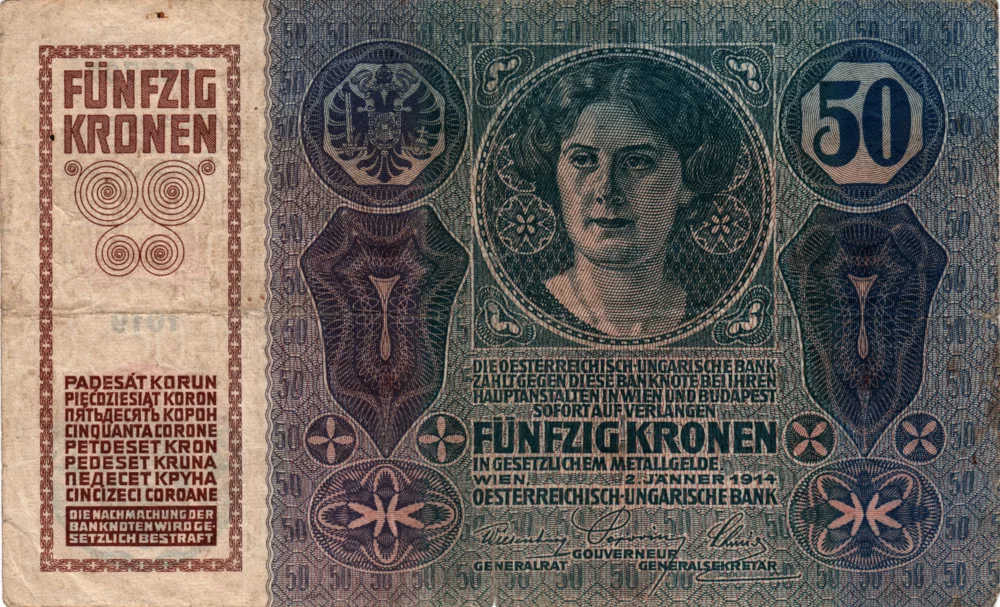 50 Kronen, 1914 Obverse