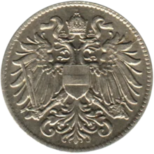 Preview 10 heller, 1916 obverse