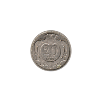 Preview 20 heller, 1893 reverse