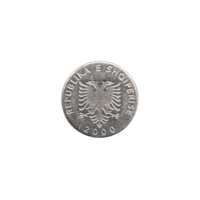 Preview 5 Lekë, 2000 obverse