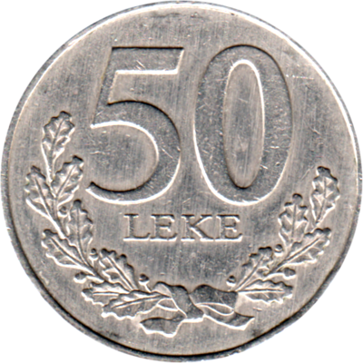 50 Lekë, 2000 Reverse