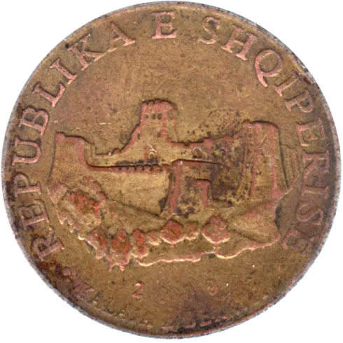 10 Lekë, 2009 Obverse
