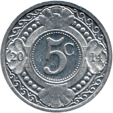 5 cents, 2014 Reverse