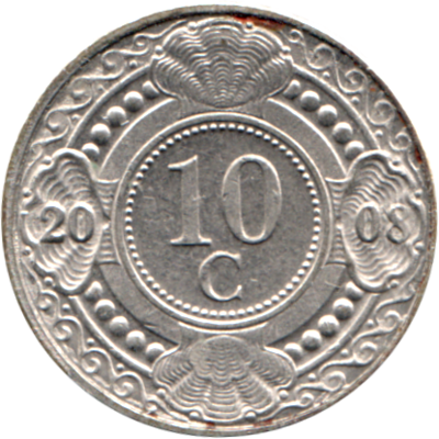 10 cents, 2008 Reverse
