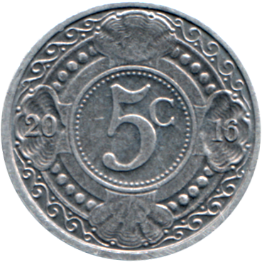 5 cents, 2016 Reverse