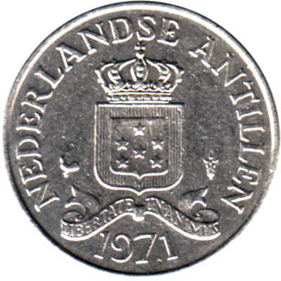 25 cents, 1971 Obverse