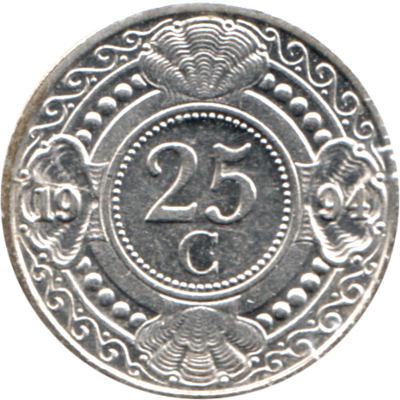 25 cents, 1994 Reverse