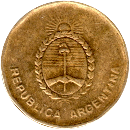 10 centavos, 1987 Obverse