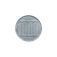 Preview 1000 Australes, 1991 reverse