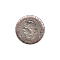 Preview 1 Peso, 1960 obverse