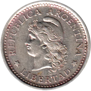Preview 1 Peso, 1960 obverse