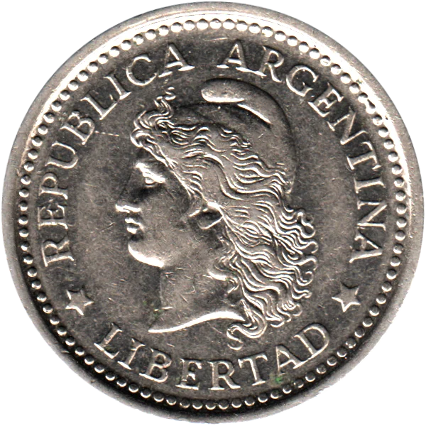 1 Peso, 1959 Obverse
