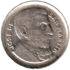Preview 10 centavos, 1956 obverse