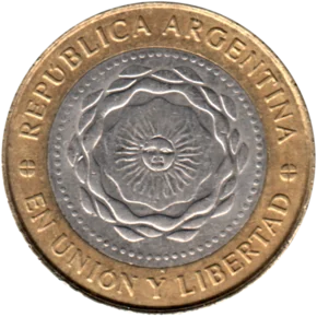 Preview 2 Pesos, 2015 obverse