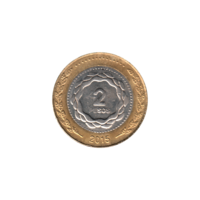Preview 2 Pesos, 2015 reverse