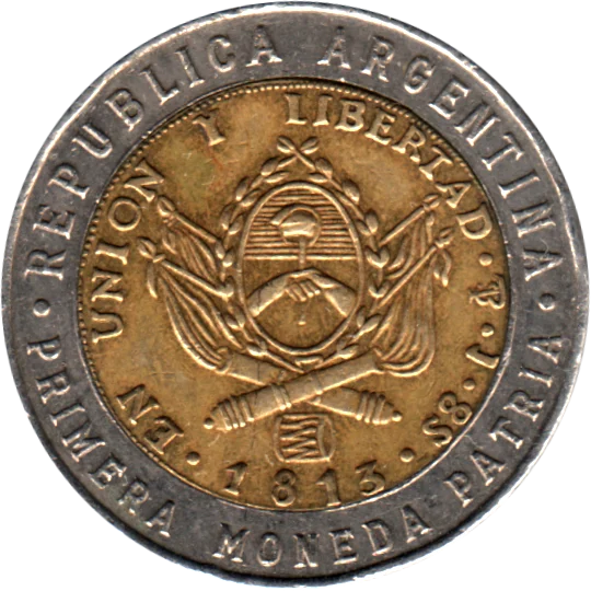1 Peso, 1995 Obverse