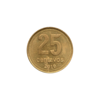 Preview 25 centavos, 2010 reverse