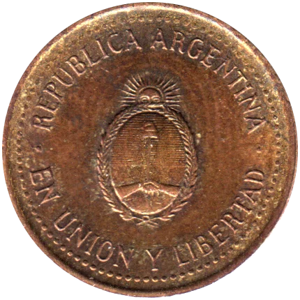 10 centavos, 1992 Obverse