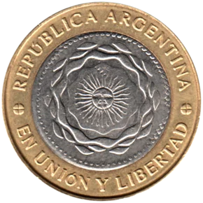 Preview 2 Pesos, 2016 obverse