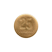 Preview 25 centavos, 1992 reverse