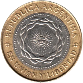 Preview 2 Pesos, 2011 obverse