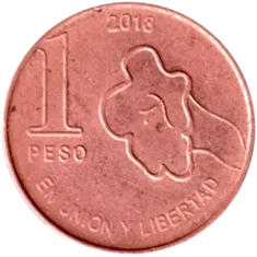 Preview 1 Peso, 2018 reverse