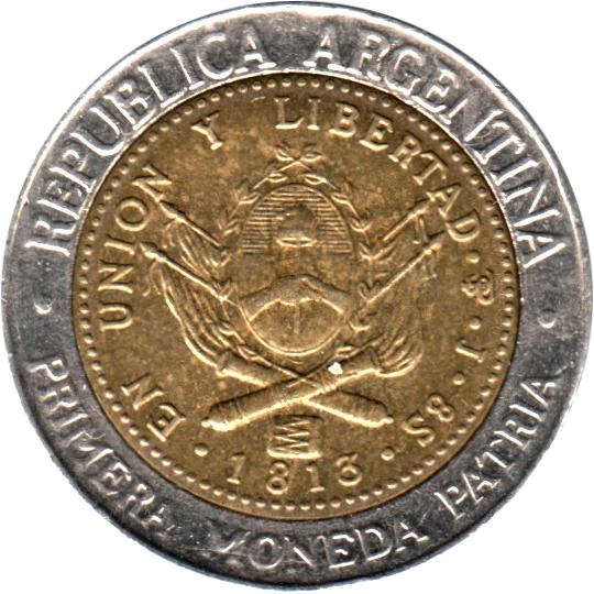 1 Peso, 2006 Obverse