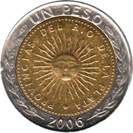 Preview 1 Peso, 2006 reverse
