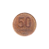 Preview 50 centavos, 1994 reverse