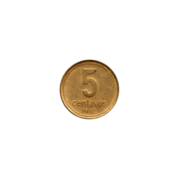 Preview 5 centavos, 1992 reverse