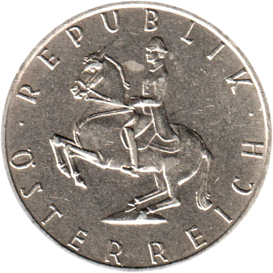 5 Schilling, 1968 Obverse