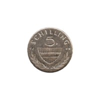 Preview 5 Schilling, 1968 reverse