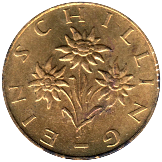 1 Schilling, 1989 Obverse