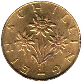 Preview 1 Schilling, 1989 obverse