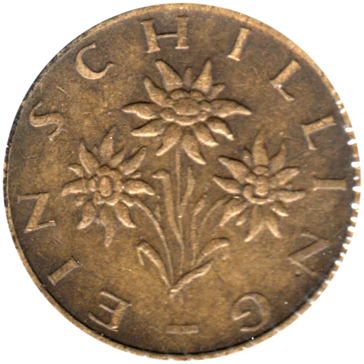 1 Schilling, 1974 Obverse