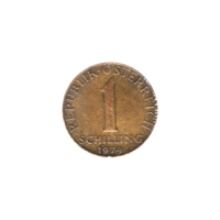 Preview 1 Schilling, 1974 reverse