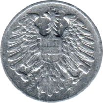 Preview 2 Groschen, 1954 obverse