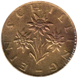 Preview 1 Schilling, 1978 obverse