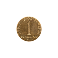 Preview 1 Schilling, 1970 reverse