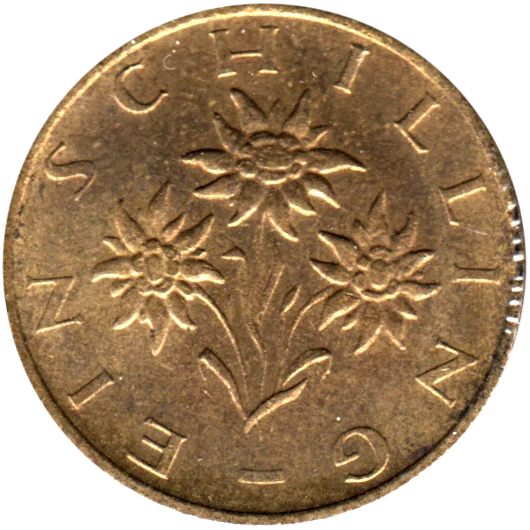 1 Schilling, 1990 Obverse