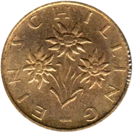 Preview 1 Schilling, 1990 obverse